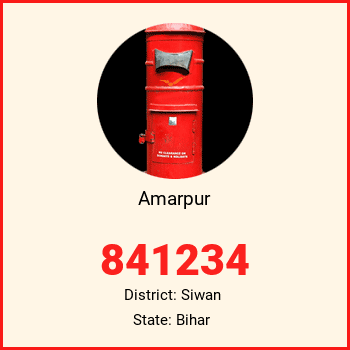 Amarpur pin code, district Siwan in Bihar