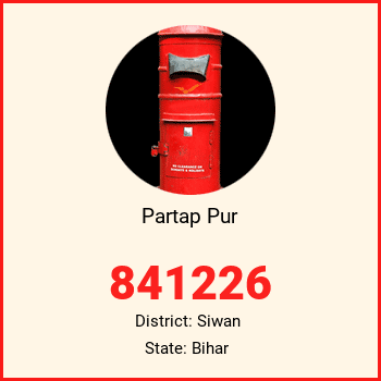 Partap Pur pin code, district Siwan in Bihar