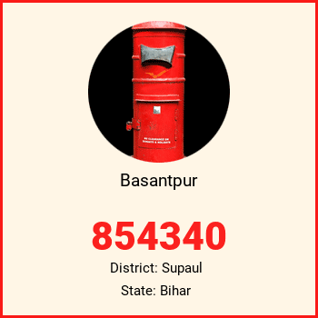 Basantpur pin code, district Supaul in Bihar