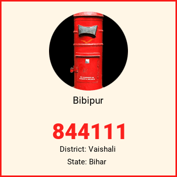 Bibipur pin code, district Vaishali in Bihar