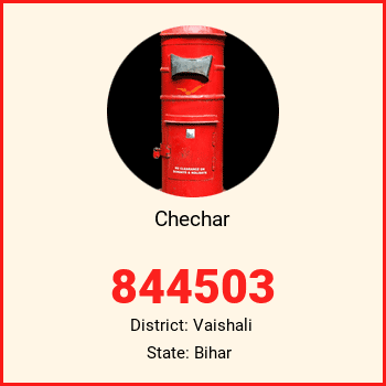 Chechar pin code, district Vaishali in Bihar