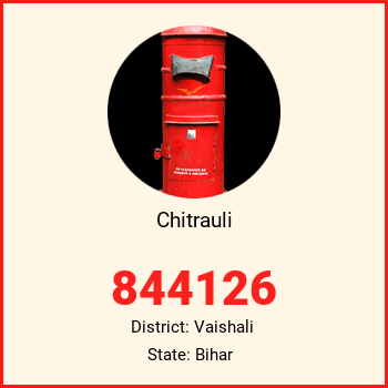 Chitrauli pin code, district Vaishali in Bihar