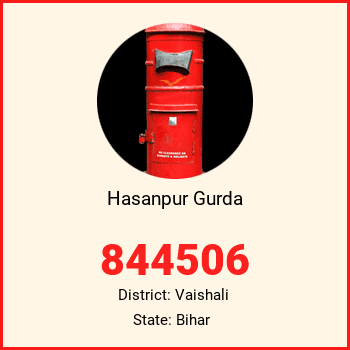 Hasanpur Gurda pin code, district Vaishali in Bihar