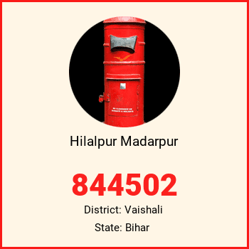 Hilalpur Madarpur pin code, district Vaishali in Bihar