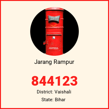 Jarang Rampur pin code, district Vaishali in Bihar