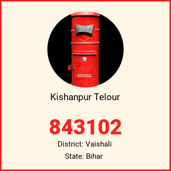 Kishanpur Telour pin code, district Vaishali in Bihar