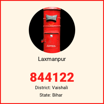 Laxmanpur pin code, district Vaishali in Bihar
