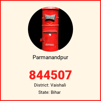 Parmanandpur pin code, district Vaishali in Bihar