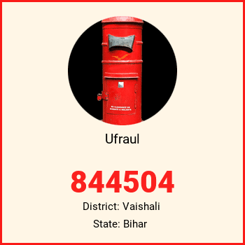 Ufraul pin code, district Vaishali in Bihar