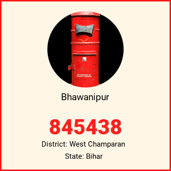 Bhawanipur pin code, district West Champaran in Bihar