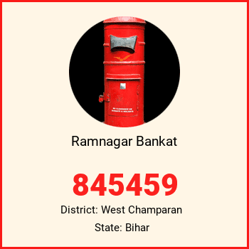 Ramnagar Bankat pin code, district West Champaran in Bihar