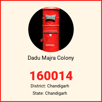Dadu Majra Colony pin code, district Chandigarh in Chandigarh
