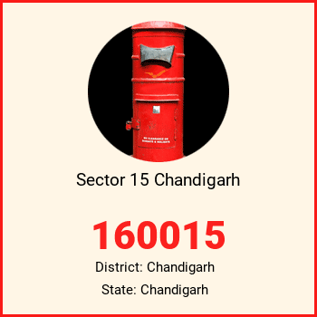 Sector 15 Chandigarh pin code, district Chandigarh in Chandigarh