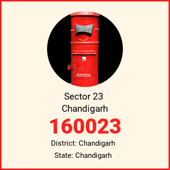 Sector 23  Chandigarh pin code, district Chandigarh in Chandigarh