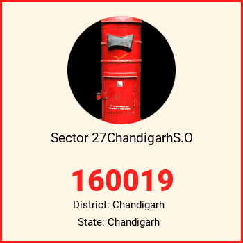 Sector 27ChandigarhS.O pin code, district Chandigarh in Chandigarh