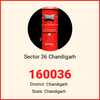 Sector 36 Chandigarh pin code, district Chandigarh in Chandigarh