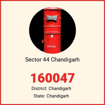 Sector 44 Chandigarh pin code, district Chandigarh in Chandigarh