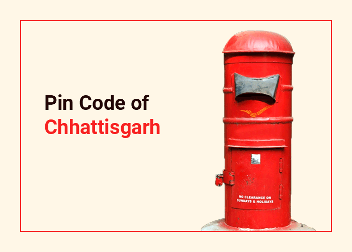 pin code of Chhattisgarh