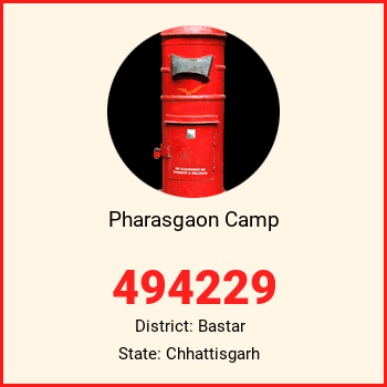 Pharasgaon Camp pin code, district Bastar in Chhattisgarh