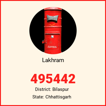 Lakhram pin code, district Bilaspur in Chhattisgarh