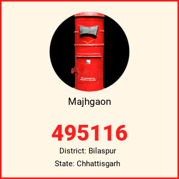 Majhgaon pin code, district Bilaspur in Chhattisgarh