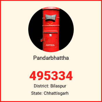 Pandarbhattha pin code, district Bilaspur in Chhattisgarh