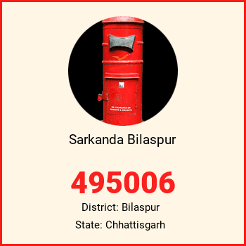 Sarkanda Bilaspur pin code, district Bilaspur in Chhattisgarh