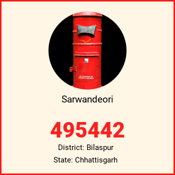 Sarwandeori pin code, district Bilaspur in Chhattisgarh