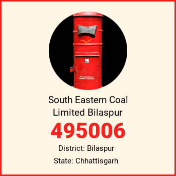 South Eastern Coal Limited Bilaspur pin code, district Bilaspur in Chhattisgarh