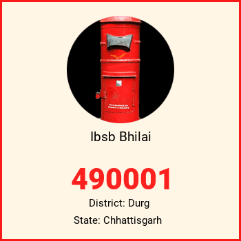 Ibsb Bhilai pin code, district Durg in Chhattisgarh