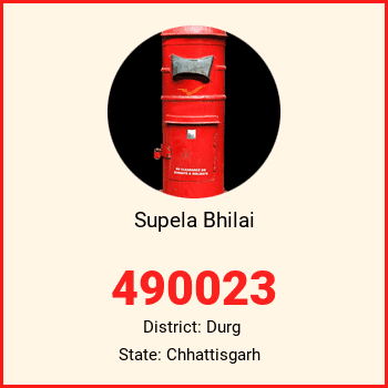 Supela Bhilai pin code, district Durg in Chhattisgarh
