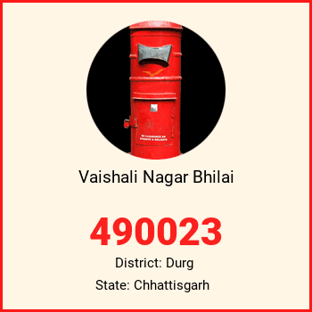 Vaishali Nagar Bhilai pin code, district Durg in Chhattisgarh