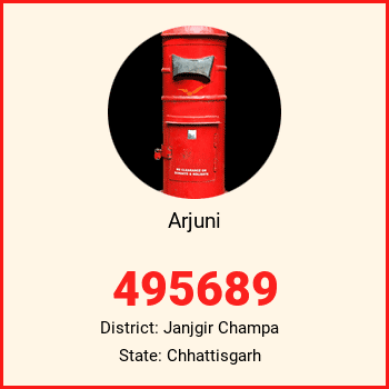 Arjuni pin code, district Janjgir Champa in Chhattisgarh