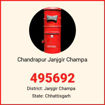 Chandrapur Janjgir Champa pin code, district Janjgir Champa in Chhattisgarh