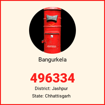 Bangurkela pin code, district Jashpur in Chhattisgarh