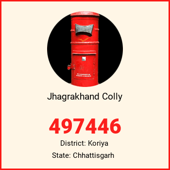 Jhagrakhand Colly pin code, district Koriya in Chhattisgarh