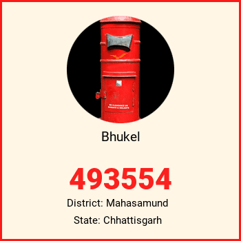 Bhukel pin code, district Mahasamund in Chhattisgarh