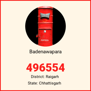 Badenawapara pin code, district Raigarh in Chhattisgarh