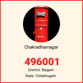 Chakradharnagar pin code, district Raigarh in Chhattisgarh