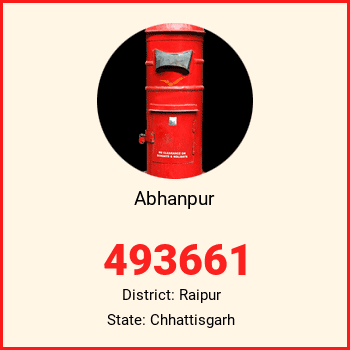 Abhanpur pin code, district Raipur in Chhattisgarh