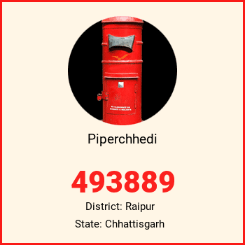 Piperchhedi pin code, district Raipur in Chhattisgarh