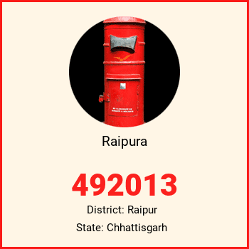 Raipura pin code, district Raipur in Chhattisgarh
