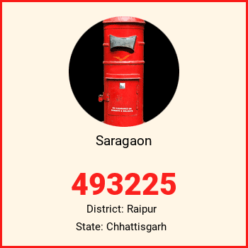 Saragaon pin code, district Raipur in Chhattisgarh