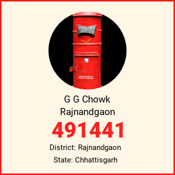 G G Chowk Rajnandgaon pin code, district Rajnandgaon in Chhattisgarh