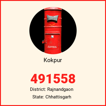 Kokpur pin code, district Rajnandgaon in Chhattisgarh