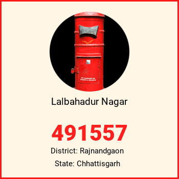 Lalbahadur Nagar pin code, district Rajnandgaon in Chhattisgarh