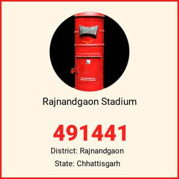 Rajnandgaon Stadium pin code, district Rajnandgaon in Chhattisgarh