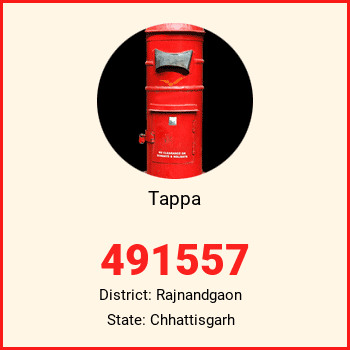 Tappa pin code, district Rajnandgaon in Chhattisgarh