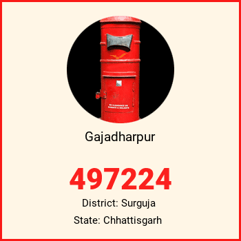 Gajadharpur pin code, district Surguja in Chhattisgarh