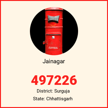 Jainagar pin code, district Surguja in Chhattisgarh